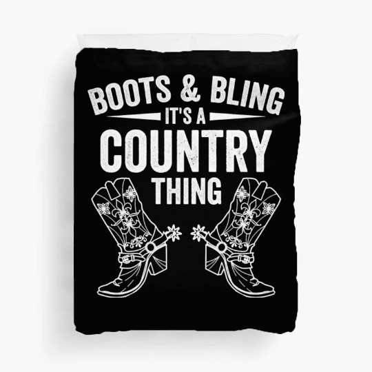 Funny Western Women Cowgirl Gift Cute Cowboy Ridin Duvet Covers