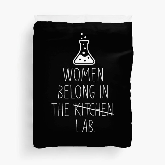 Women Funny Science Chemistry Biology Physics Gift Duvet Covers