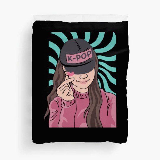 K-POP Fanatic Korean or Asian Gift Duvet Covers
