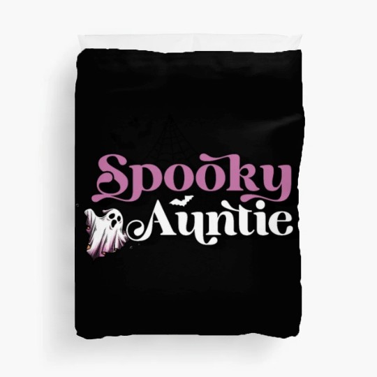 Cute Spooky Auntie Halloween Aunt Duvet Covers