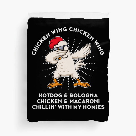 Chicken Wing Chicken Wing Duvet Covers Song Lyric Hot Dog