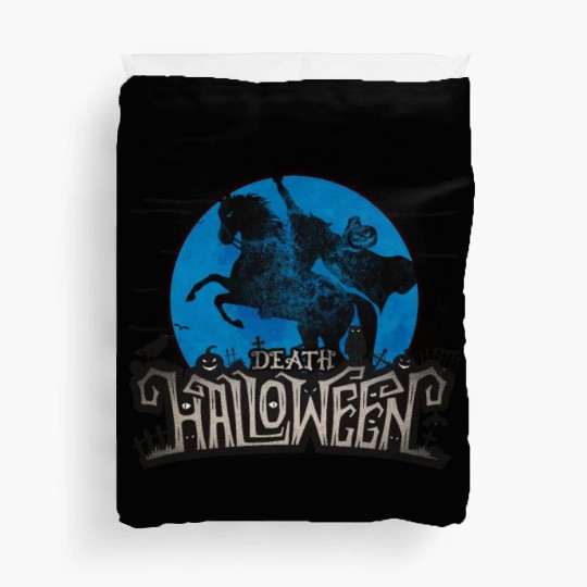 Death Halloween - halloween party Duvet Covers
