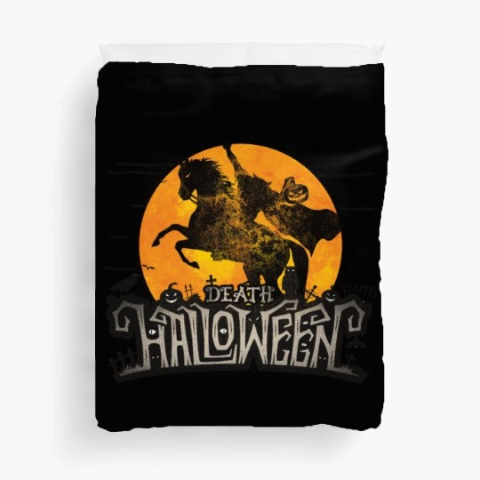 Death Halloween - halloween party Duvet Covers