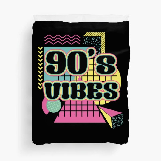 90s Disco Lover 1990s Retro Duvet Covers