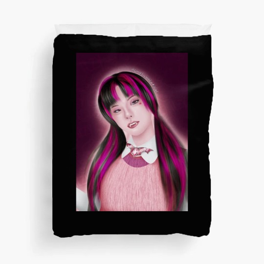 Yeji Itzy Draculaura Monster High Duvet Covers