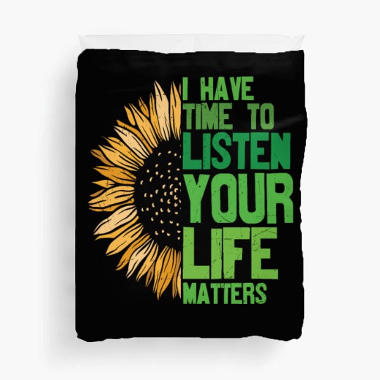 You Matter Motivational Sayings Duvet Covers
