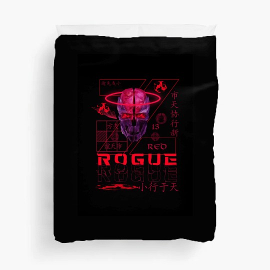 Rogue Black Duvet Covers