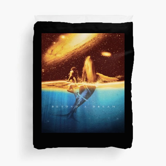 Space astronaut science planets astronomy design Duvet Covers