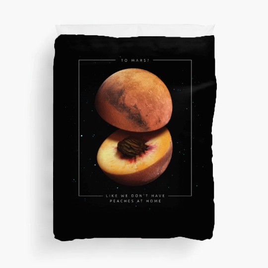 Space astronaut science planets astronomy design Duvet Covers