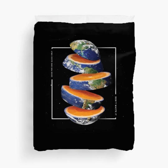 Space astronaut science planets astronomy design Duvet Covers