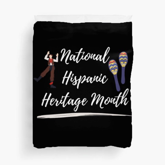 national Hispanic heritage month Duvet Covers