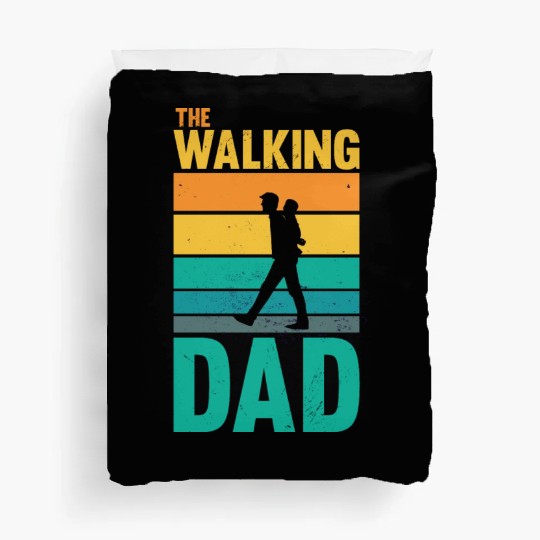The Walking Dad Retro Duvet Covers