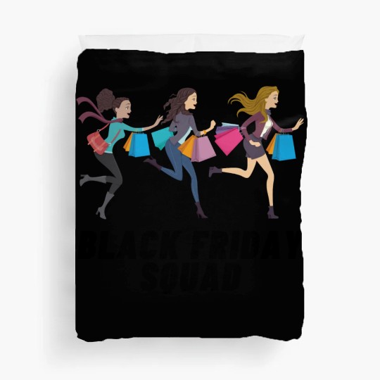 Black Friday Squad Duvet Covers
