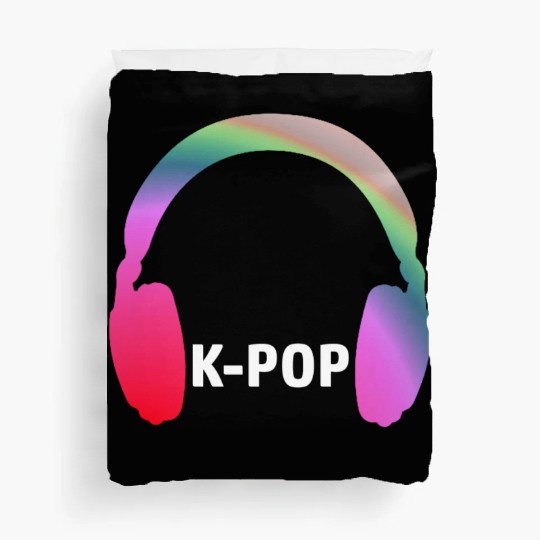 Kpop Merch Korean Pop Music K-Pop Style Headphones Duvet Covers