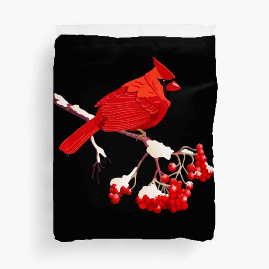 Awesome Red Cardinal Birds Gift Nature Lover Funny Duvet Covers