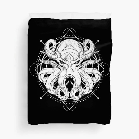 Animal Water Ocean Sea Retro Lover Octopus Vintage Duvet Covers