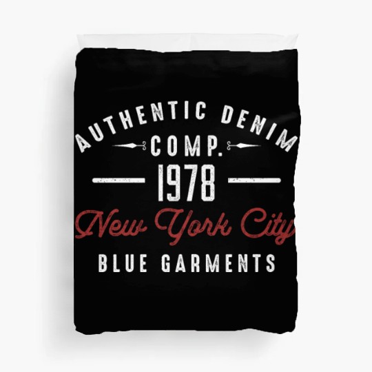 New York City Born In 1978 Vintage Birthday Duvet Covers