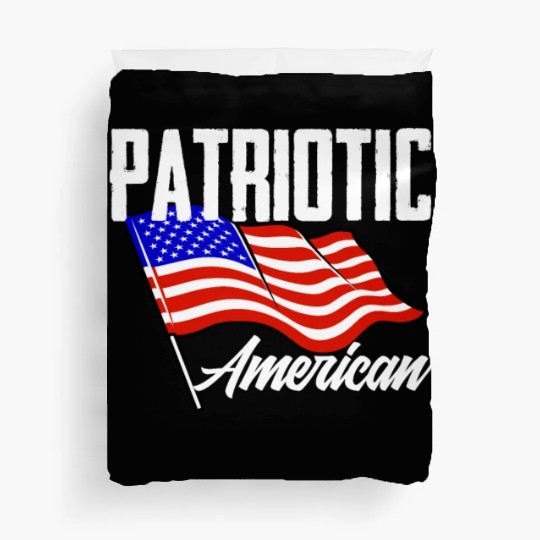 Patriotic American America US Flag USA 4th July Duvet Covers