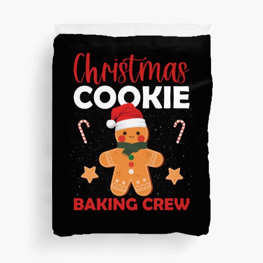 Christmas Cookie Baking Crew Duvet Covers