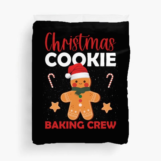 Christmas Cookie Baking Crew Duvet Covers