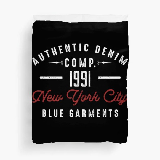 New York City Born In 1991 Vintage Birthday Duvet Covers