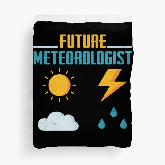 Future Meteorologist Meteorology Storm Weatherman Duvet Covers