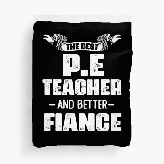 The Best PE Teacher Phys Ed Physical Education Duvet Covers