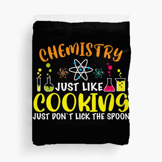 Chemistry Cooking Duvet Covers