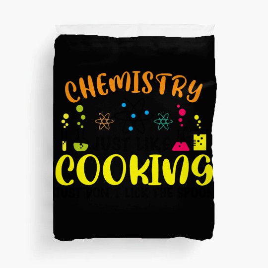 Chemistry Cooking Duvet Covers