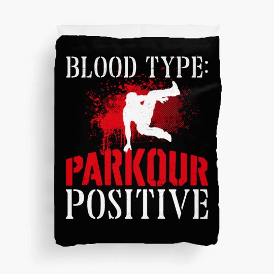 Parkour Free Running Traceur Duvet Covers