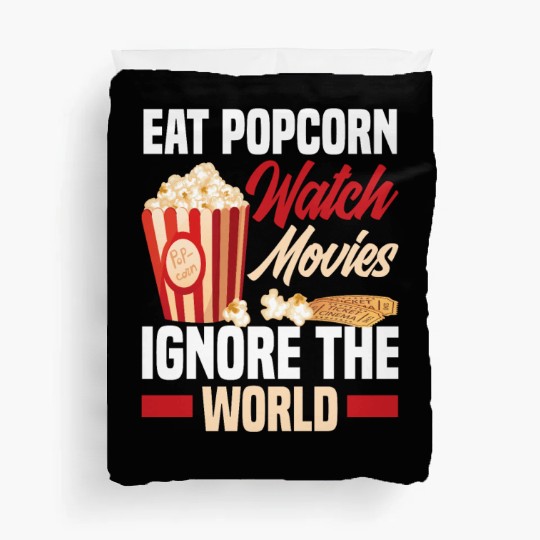 Film Popcorn Cinema Duvet Covers