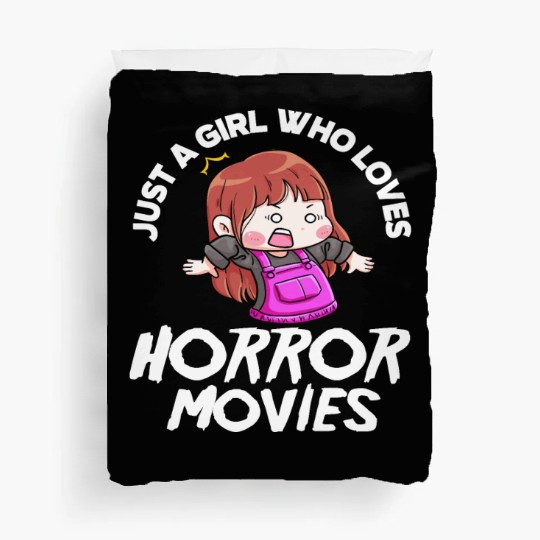 Movie Girl Horror Movies Duvet Covers