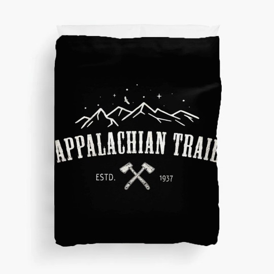 Appalachian Trail AT USA Backpacking Camping Hikin Duvet Covers