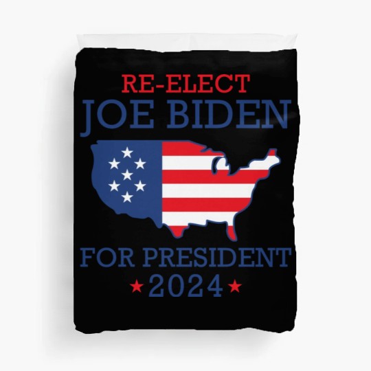 Re-Elect Joe Biden For President 2024 Duvet Covers