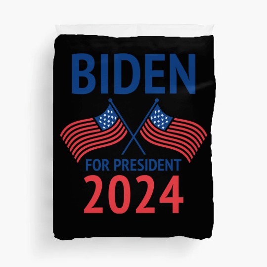 Joe Biden For President 2024 Duvet Covers