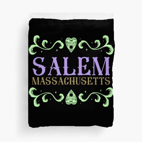 Salem Massachusetts Ouija Love Duvet Covers