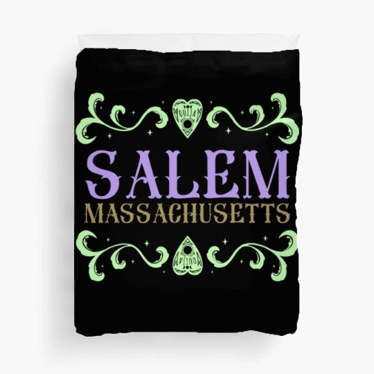 Salem Massachusetts Ouija Love Duvet Covers