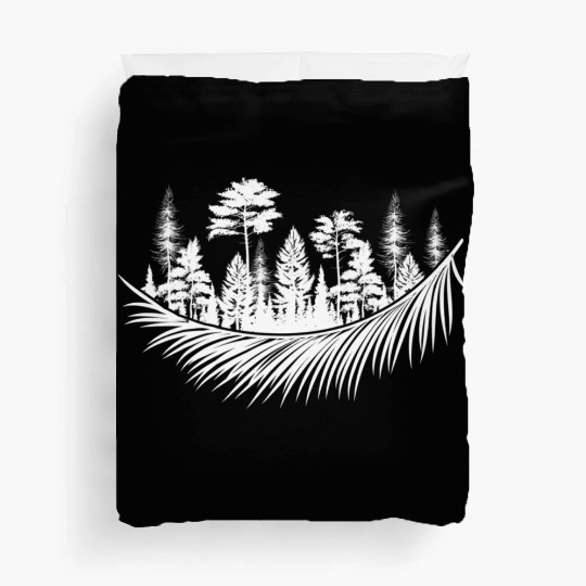 Nature Forest Plants Tree Camping Hiking Mountains Duvet Covers