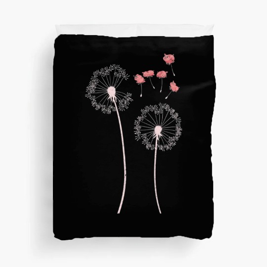 Piglet Farmer Farm Animal Dandelion Funny Pig Duvet Covers