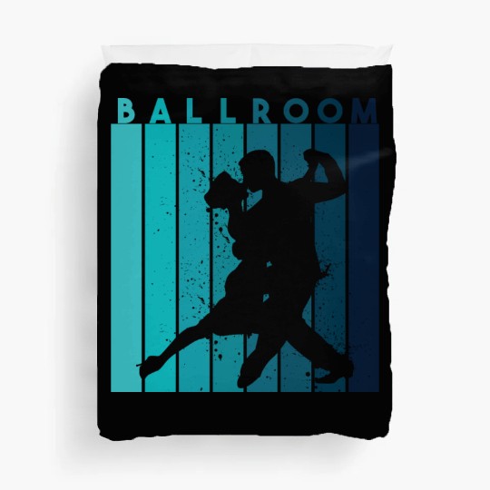 Retro Dance Teacher Dancer Ballroom Duvet Covers