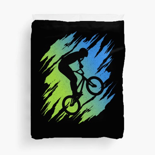 BMX Bike Tricks Boys Bicycle Riders Cycling BMX Duvet Covers