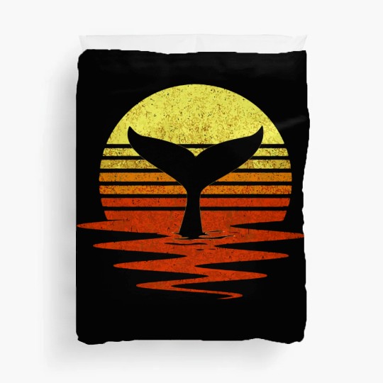 Save The Whales Nautical Ocean Killer Whale Sea Co Duvet Covers