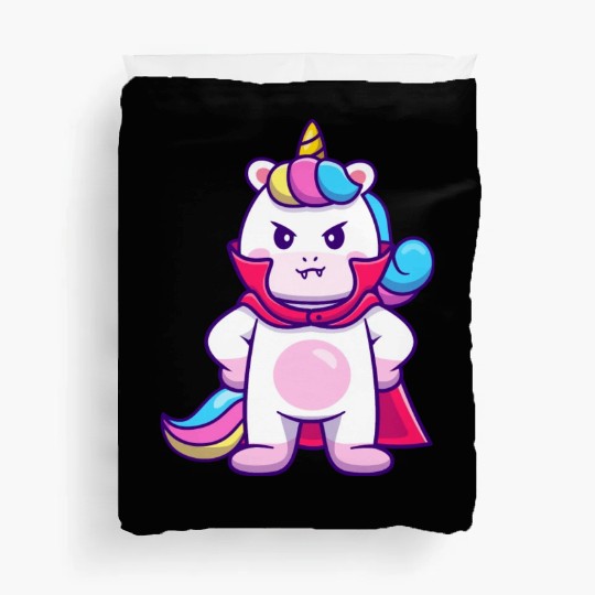 Unicorn Vampire - Halloween Duvet Covers