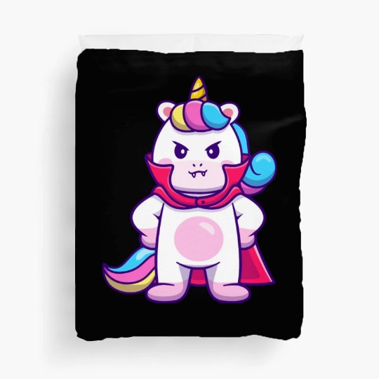 Unicorn Vampire - Halloween Duvet Covers