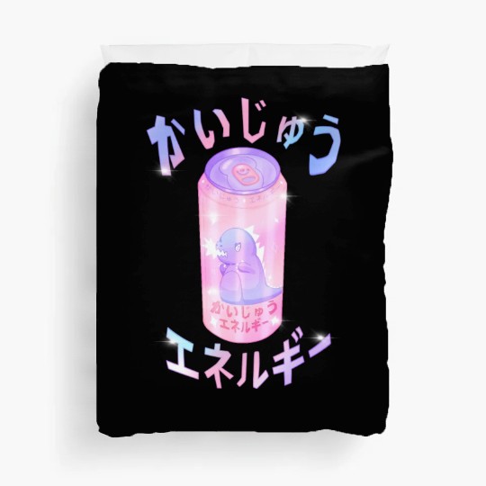Kaiju Energy Drink | Funny Monster Japanese Art Duvet Covers