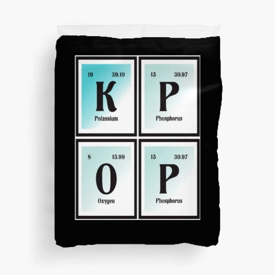 Elements of K-Pop Duvet Covers