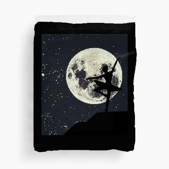 Ballet Dancer Moonlight Ballet Instructor Gift Duvet Covers