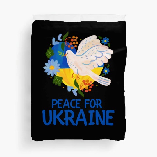 Peace For Ukraine Duvet Covers