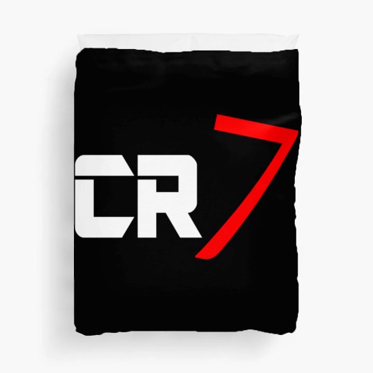 cr7 cristiano white Duvet Covers
