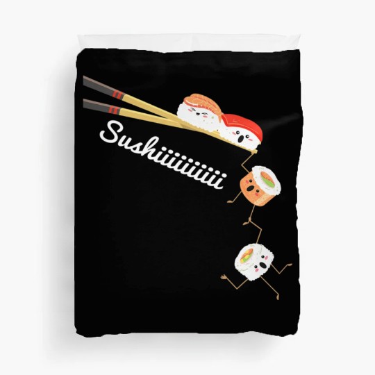 Sushi Lover Japan Lover Cuisine Chef Foodie Duvet Covers